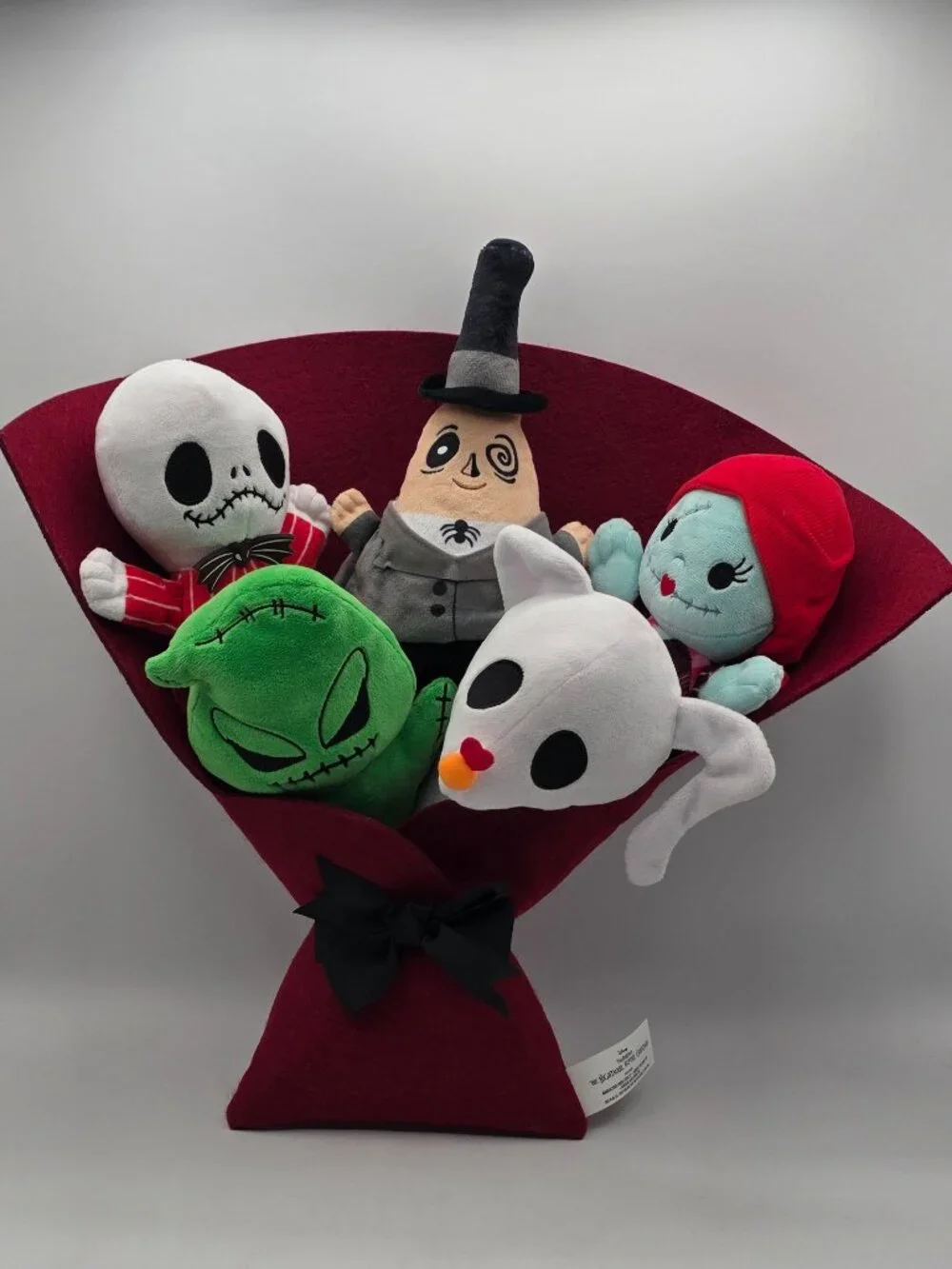 Disney Nightmare Before Christmas Plush Bouquet Jack Sally Zero Oogie Mayor 17